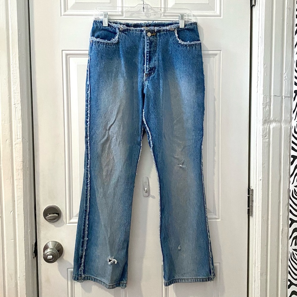 Vintage Frayed Edge Jeans